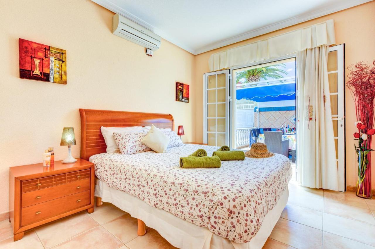 Villa Teide Sol Con Piscina Climatizada, Playa Fanabe, Costa Adeje Экстерьер фото