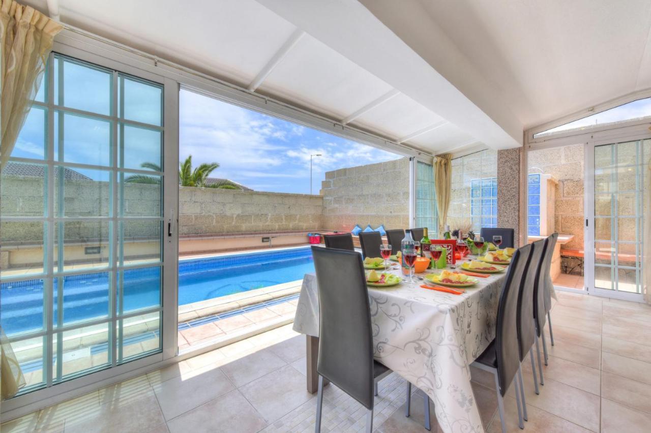 Villa Teide Sol Con Piscina Climatizada, Playa Fanabe, Costa Adeje Экстерьер фото