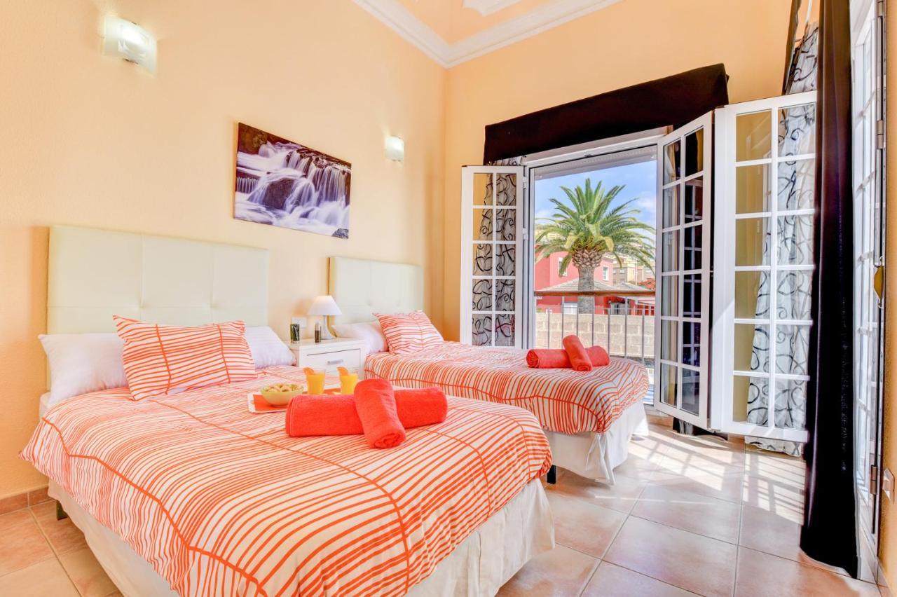 Villa Teide Sol Con Piscina Climatizada, Playa Fanabe, Costa Adeje Экстерьер фото