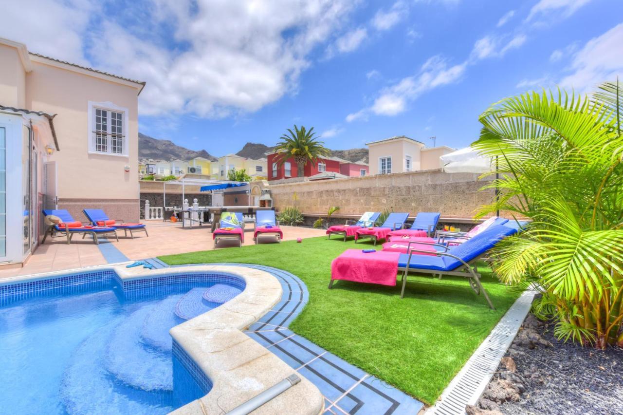 Villa Teide Sol Con Piscina Climatizada, Playa Fanabe, Costa Adeje Экстерьер фото