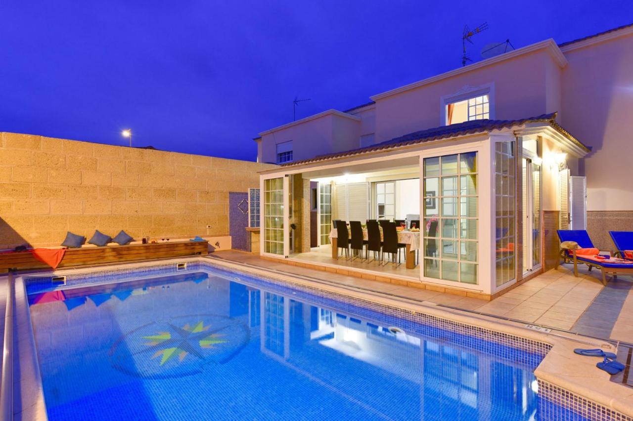 Villa Teide Sol Con Piscina Climatizada, Playa Fanabe, Costa Adeje Экстерьер фото